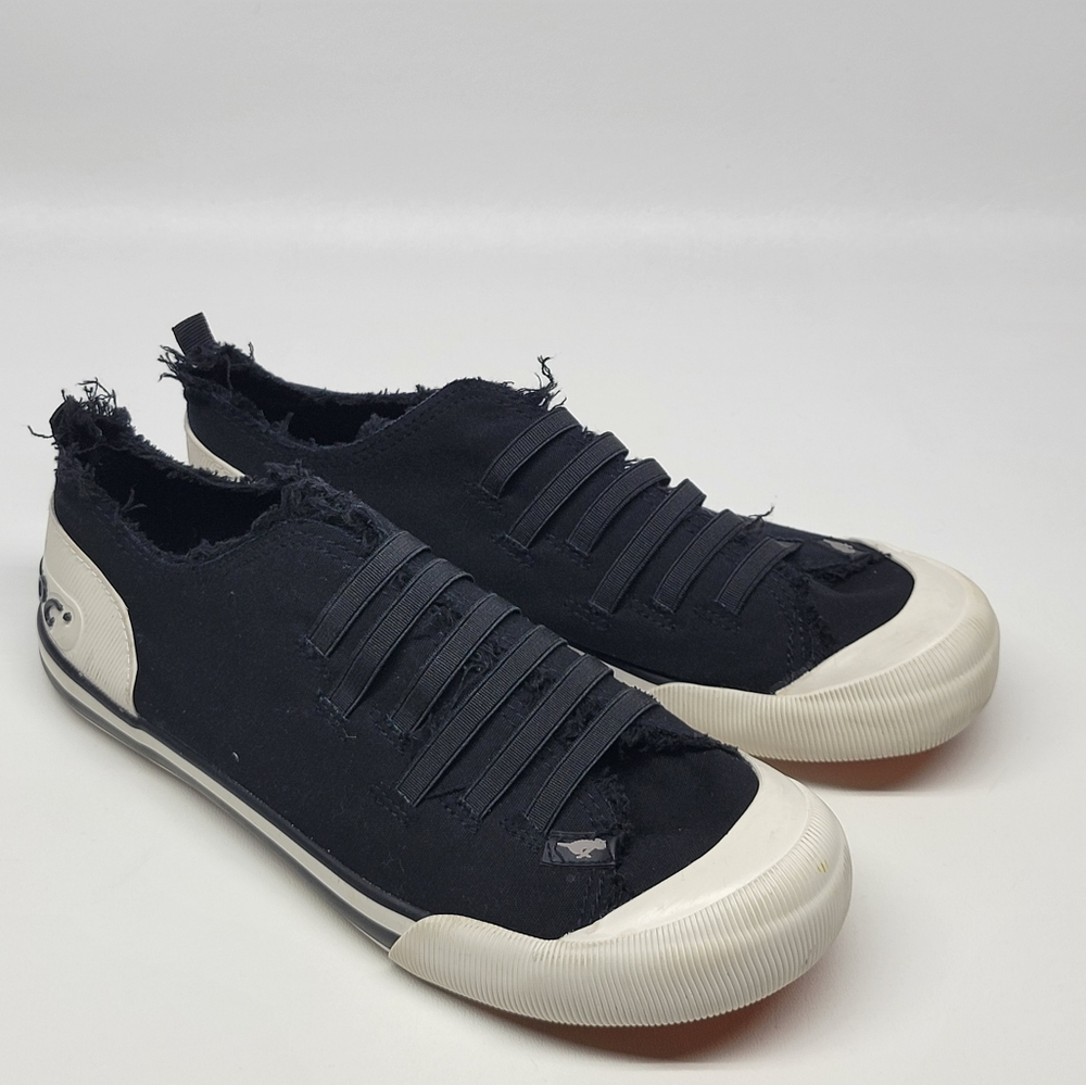 ROCKET DOG Womens Joint Sneakers SZ8 SHOES black the shoes still are in good use